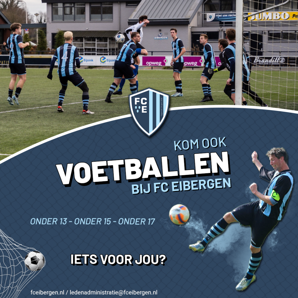 FC Eibergen is op zoek naar jou! 🫵🏻